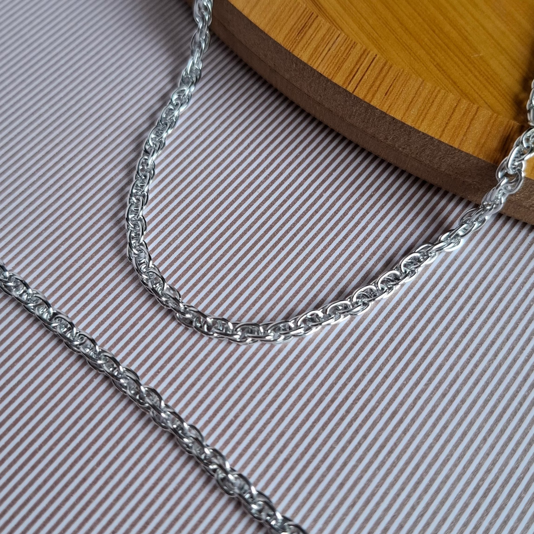Pulseira Correntaria Mini Elos Folheado a Prata - PRATA