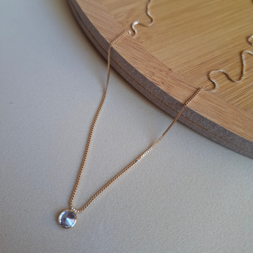 Colar Ponto de Luz 45cm Folheado a Ouro 18K - OURO