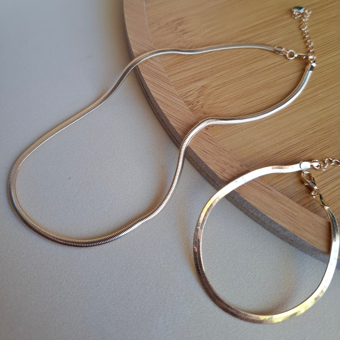Pulseira Fita Veneziana Folheado a Ouro 18K - OURO